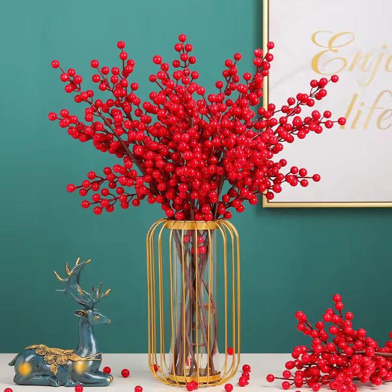 Modern Nordic luxury home decor contemporary metal bird cage shape flower glass vase