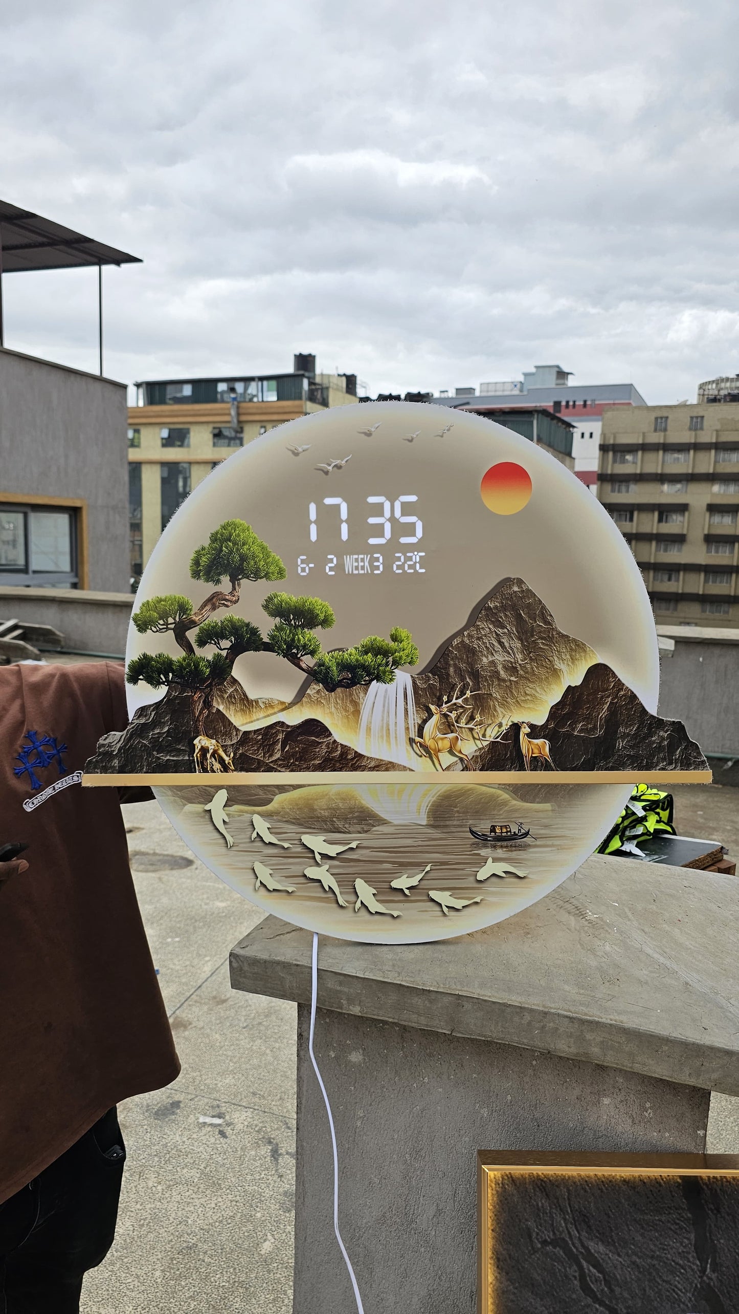 LED Decorative Wall Clock