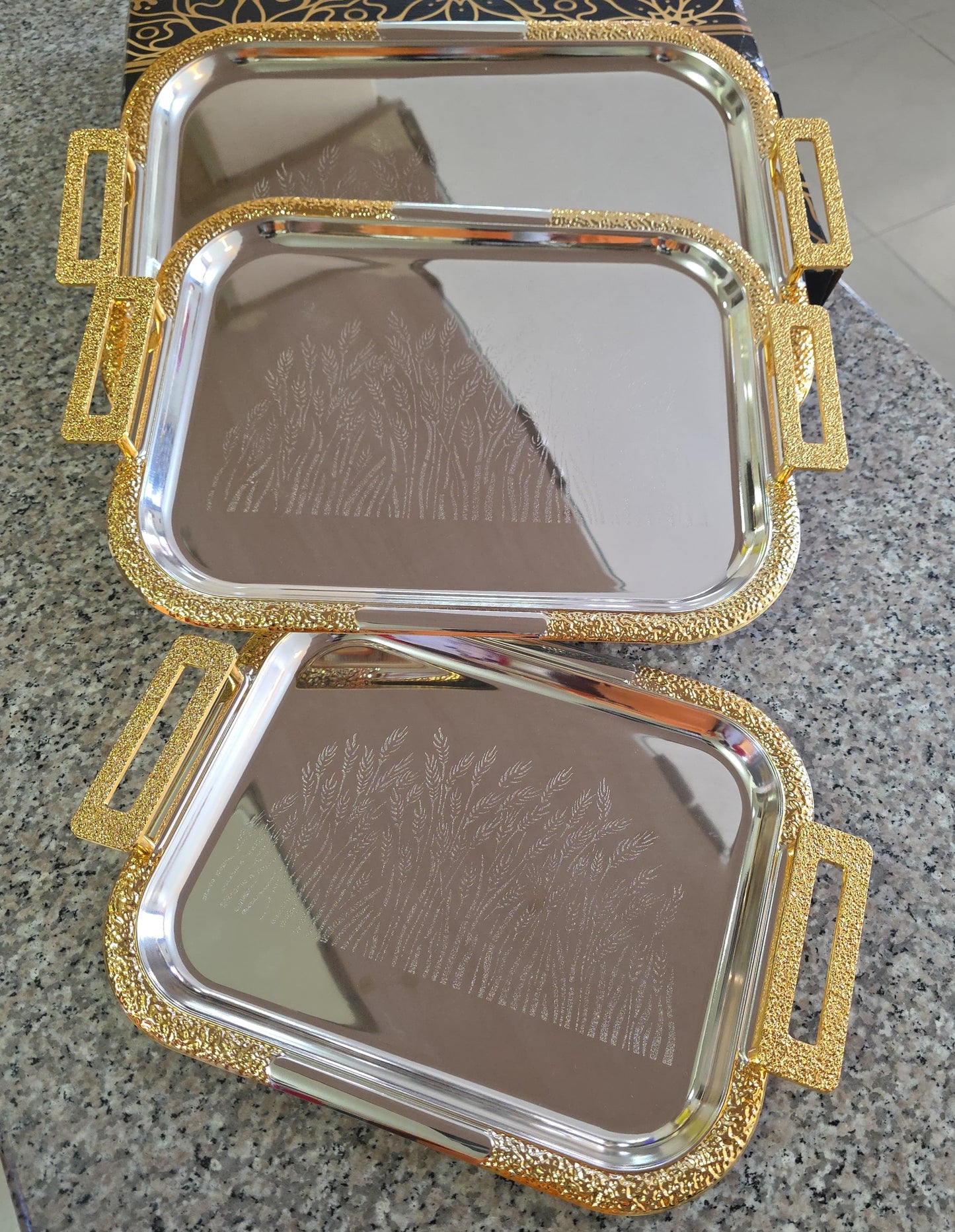 Home Decor Elegant serving Trays.