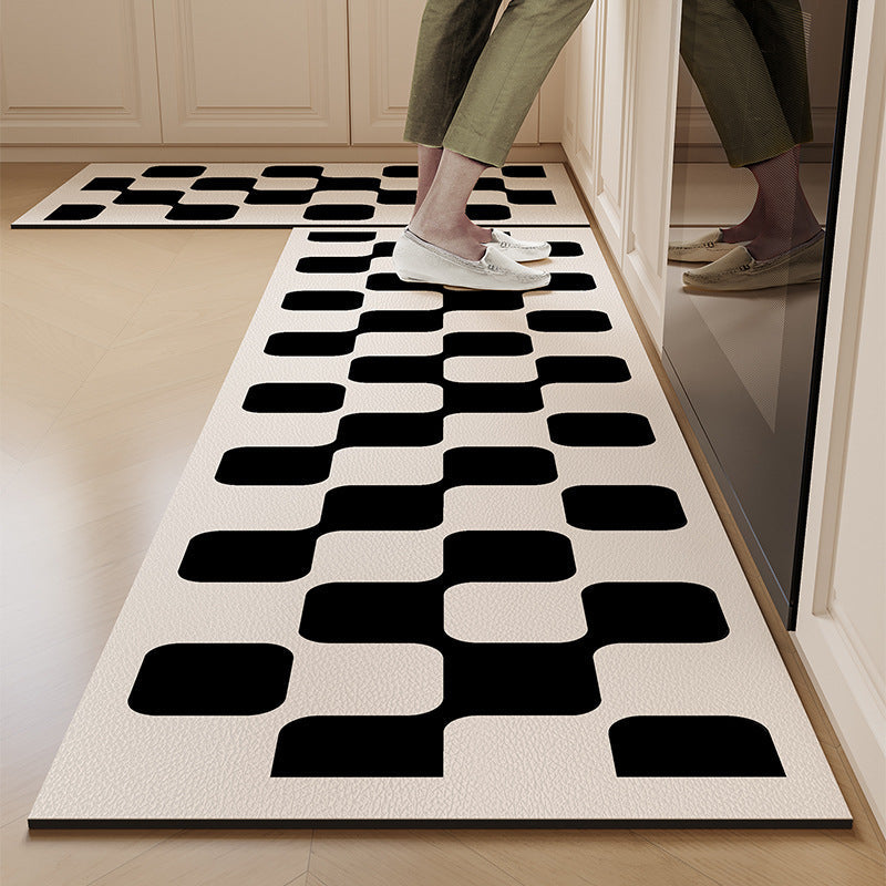 VIKAMA kitchen mats waterproof  non-slip rugs