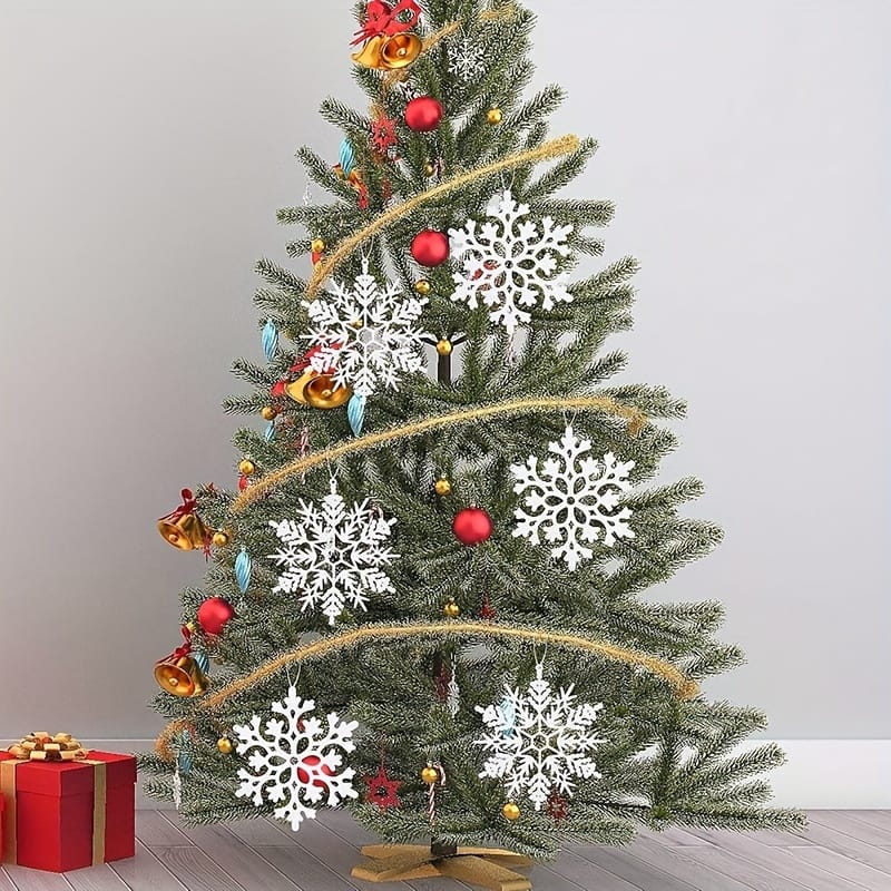Snowflake Deco 2pcs