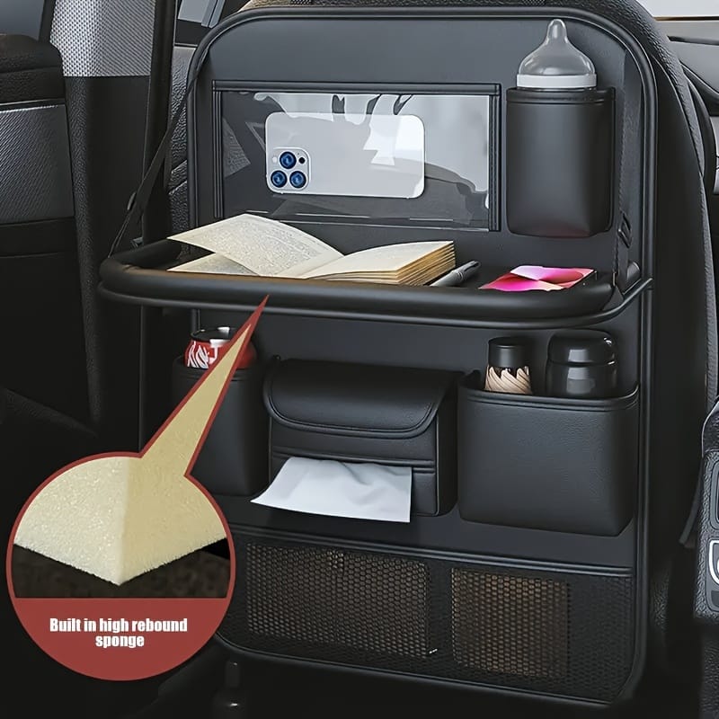 Car back seat organizer