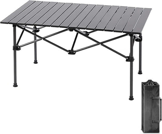 Foldable picnic camping table