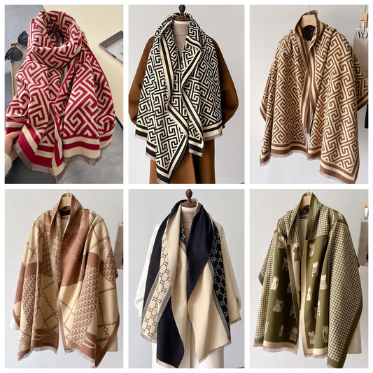 Luxury double sided Scarf for Women