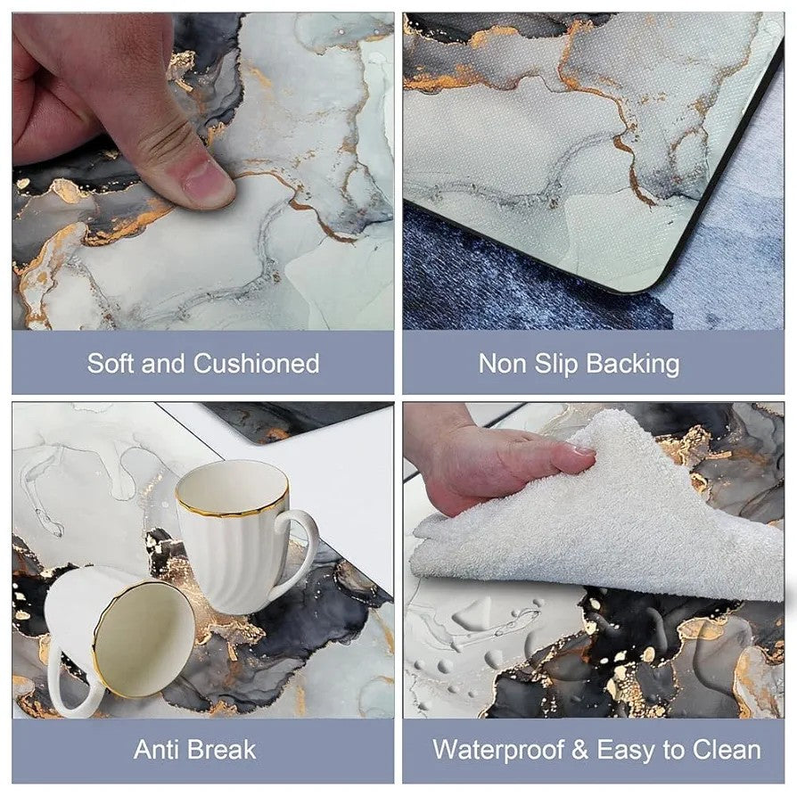 Cushioned Anti-Fatigue Kitchen Rug Mat