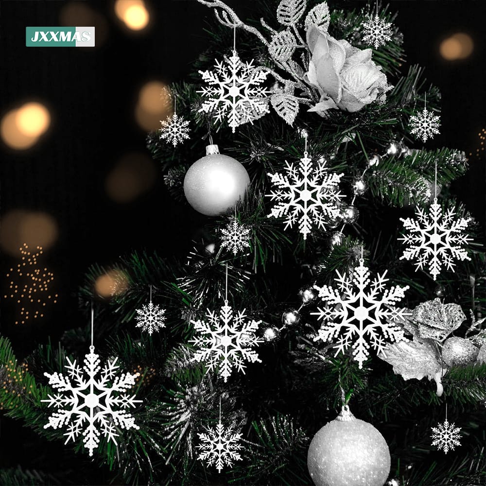 Snowflake Deco 2pcs