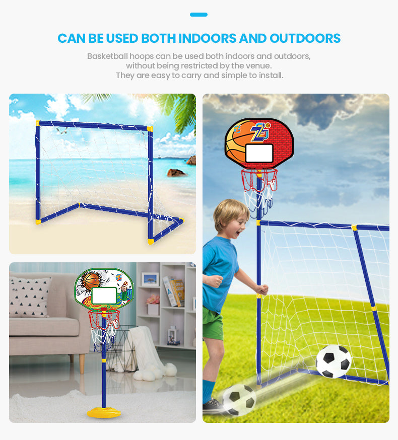 2 in 1 kids outdoor sports kits