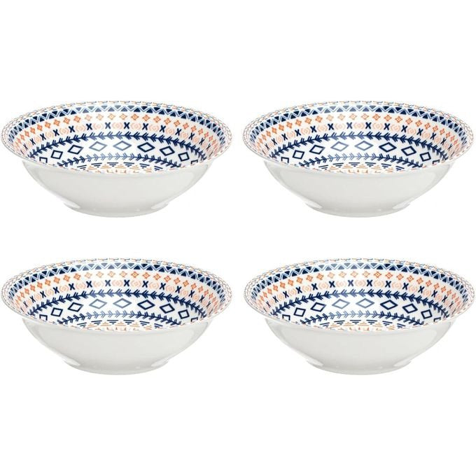 Ceramic  pink flowered dinner set 24pc