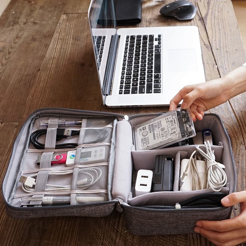 Large Capacity Storage Bag  / Cable Organizer and Electronics Organizer