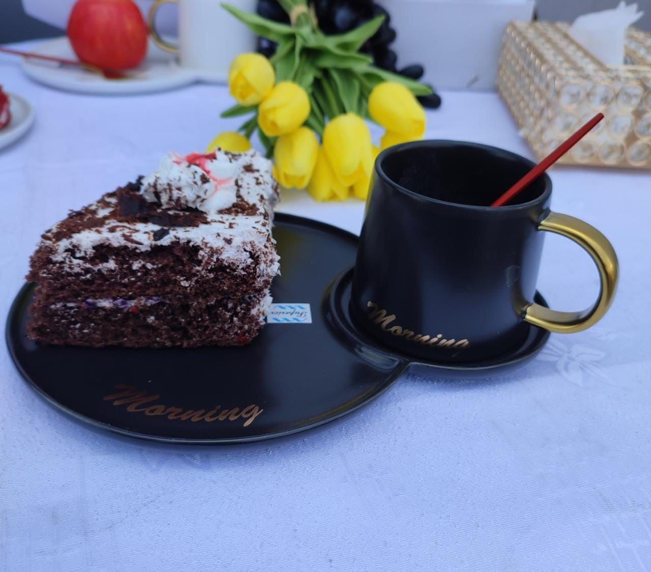 Classy cup saucer set