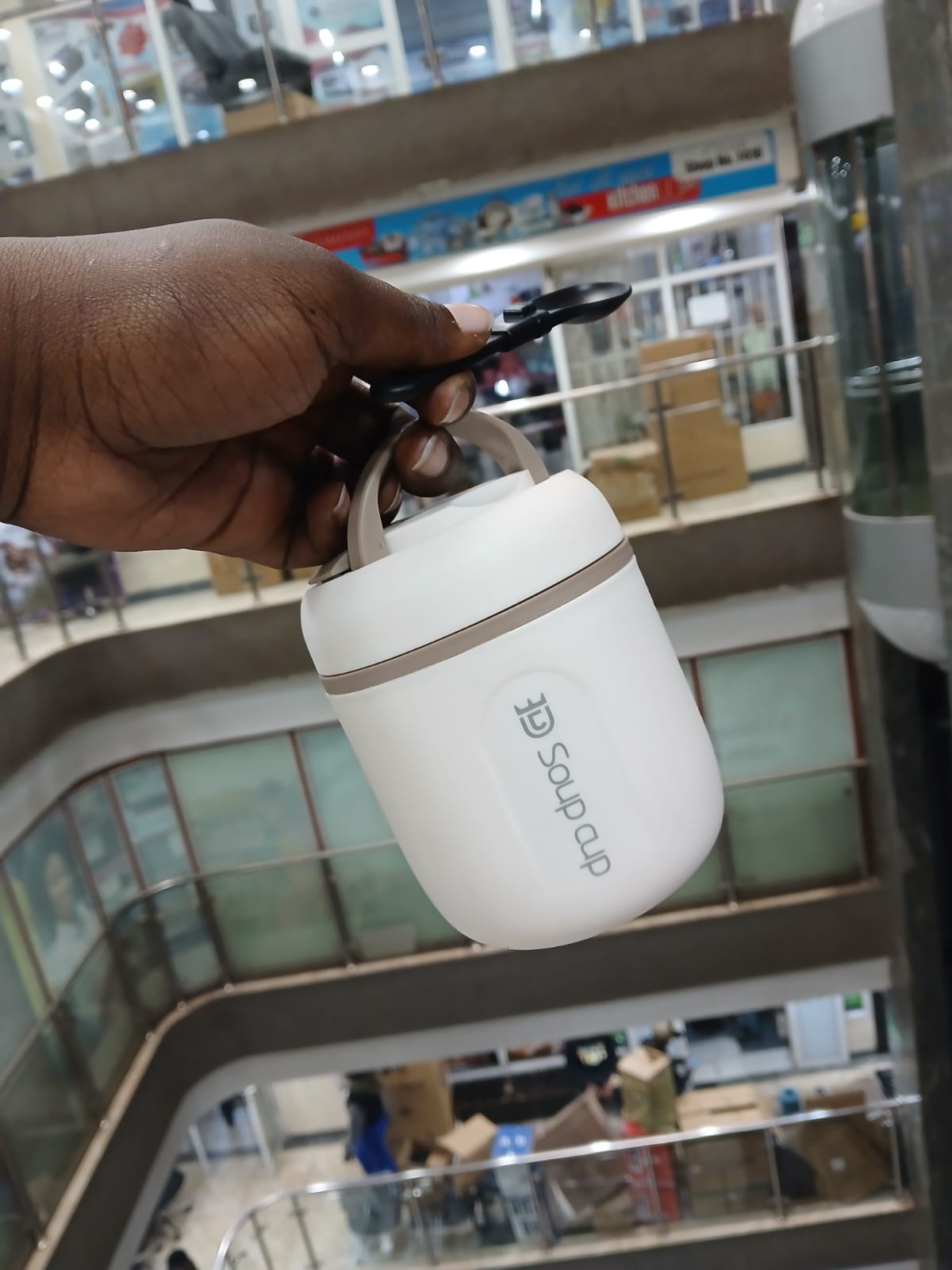 Portable breakfast mug