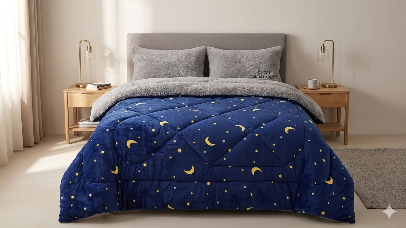 Single woolen duvet