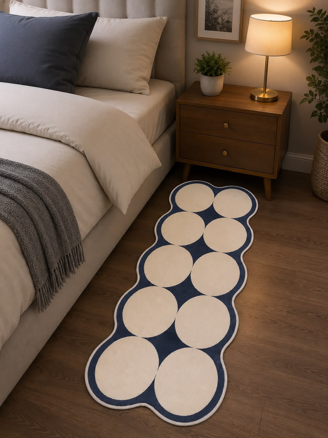 Soft Bedside Runner Mat