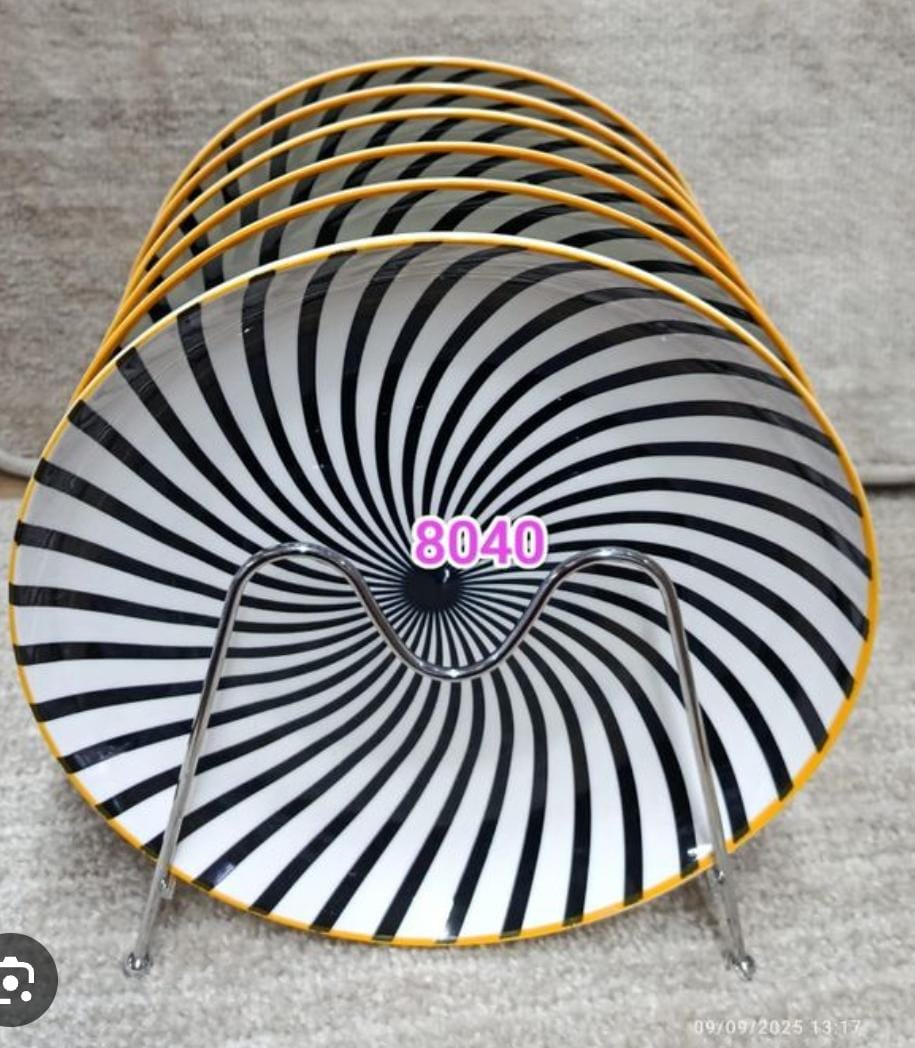 Ceramic plates