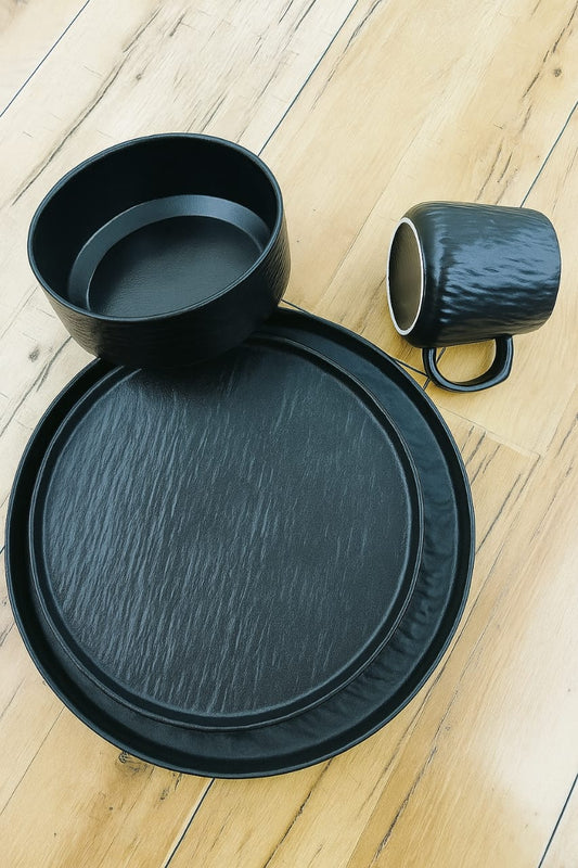 Black Ceramic dinnerset