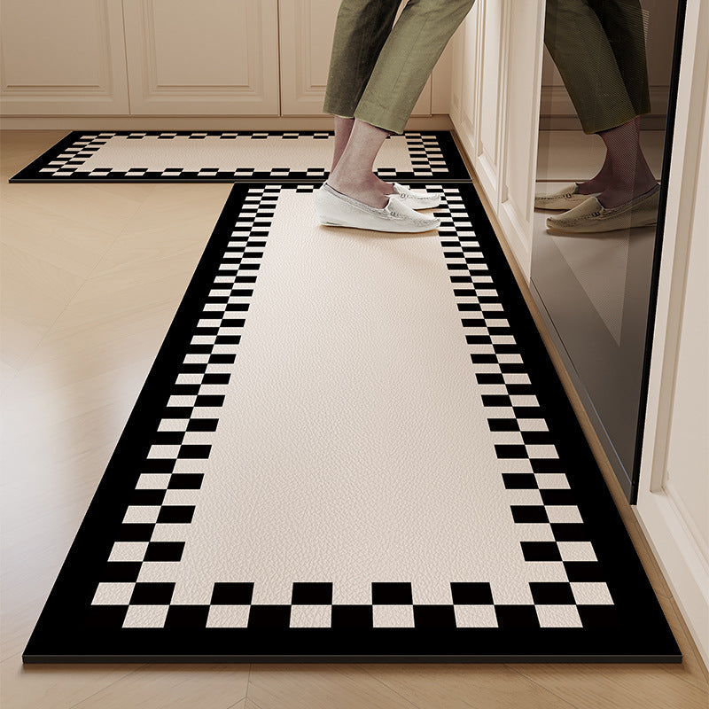 VIKAMA kitchen mats waterproof  non-slip rugs