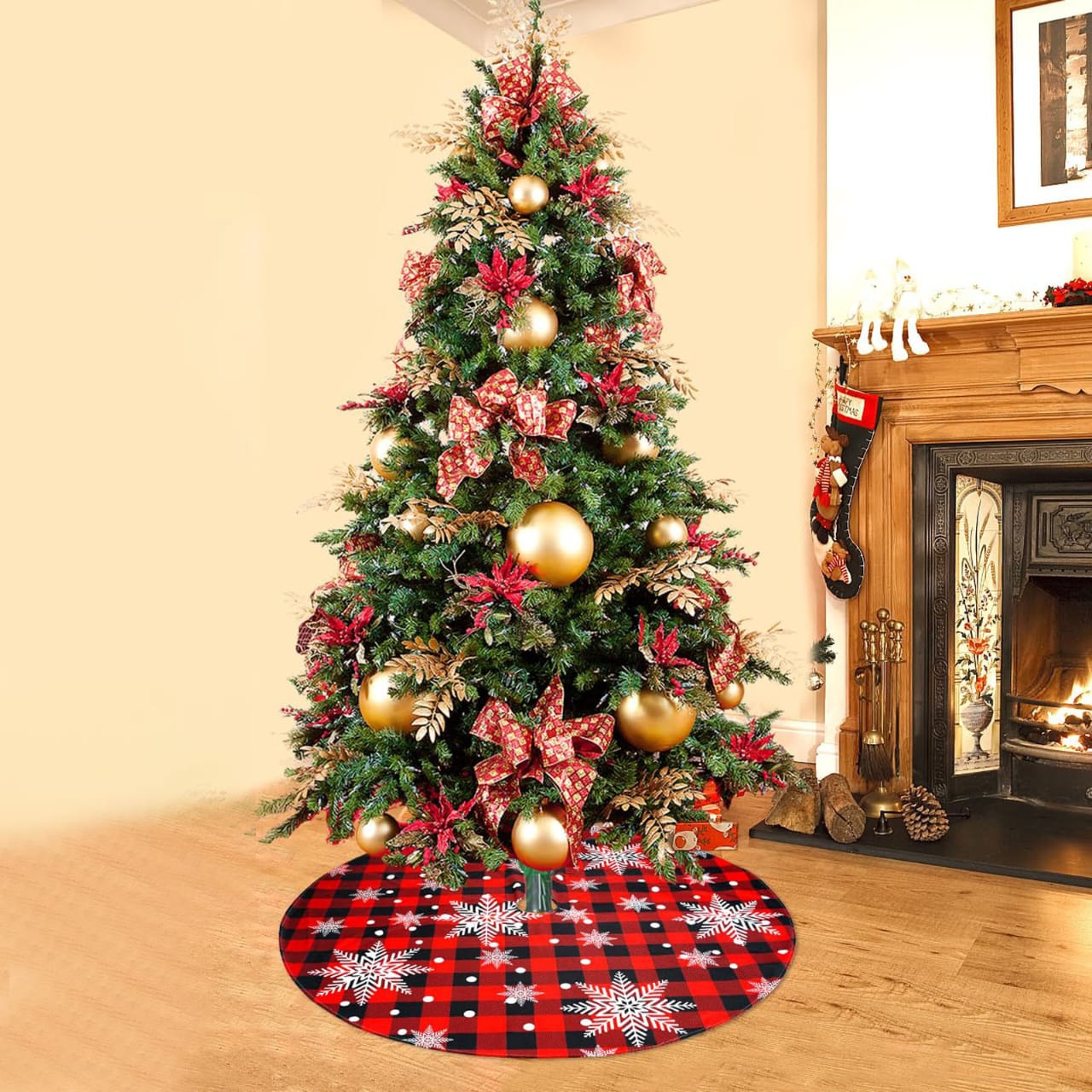 Wooden Christmas Desktop Ornaments