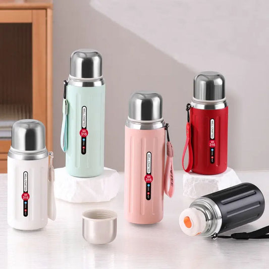 Portable 800ml well crafted Stainless Steel Vacuum Flask