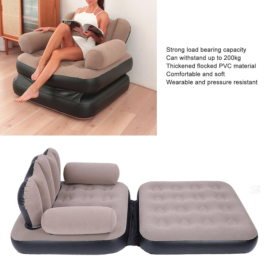 INFLATABLE SOFA or BED 2IN1