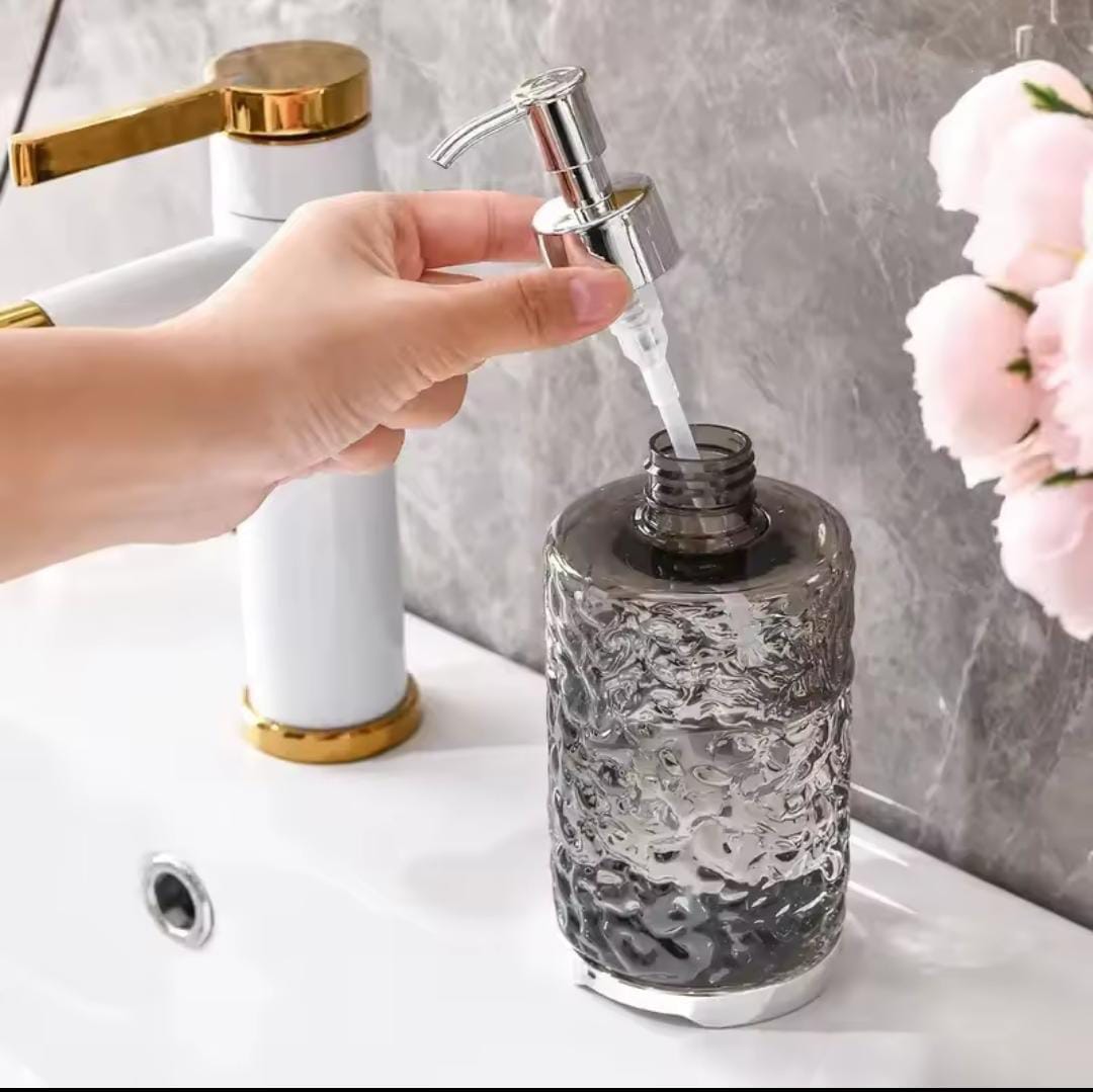 Acyric coloured handwash dispenser