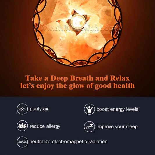 Himalayan salt lamp