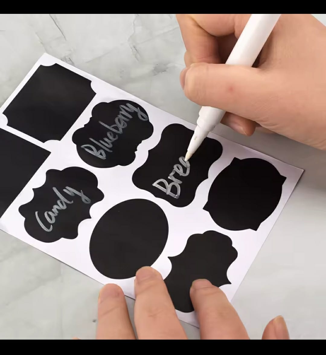 80 pcs label plus + pen