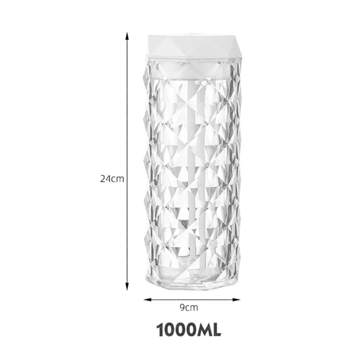 High quality crystal 1L Intelligent Humidifier with 7 different colors