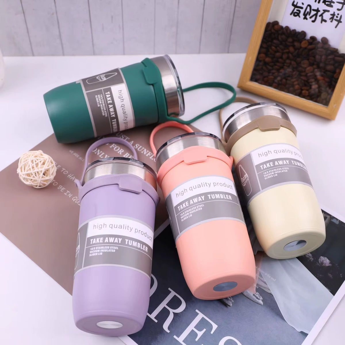 Vacuum Insulated coffee tumblers / Mugs