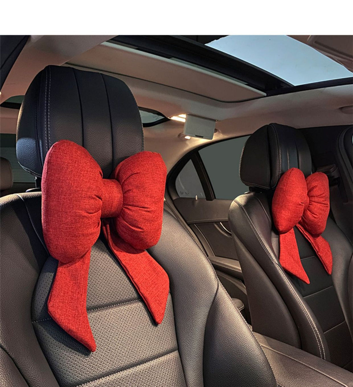 Luxury Bow car seat cushion set