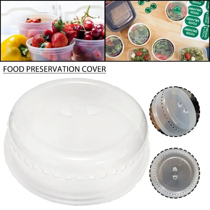 Transparent 27cm microwave  Covers, Microwave Oven/Refigerator food cover, Oil Cap Heated Sealed Plastic Cover Dish Dishes Dustproof Cover Food Cover