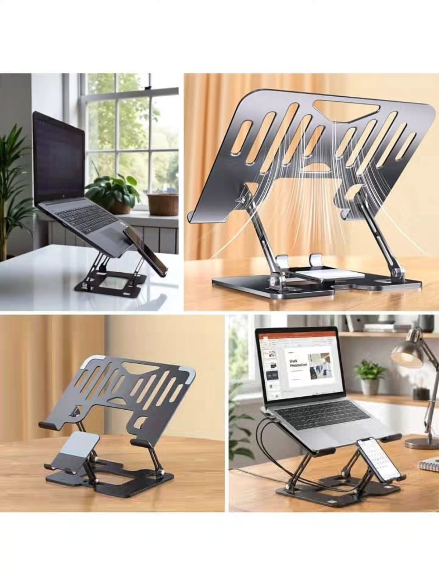 2 in 1 Adjustable Laptop Stand