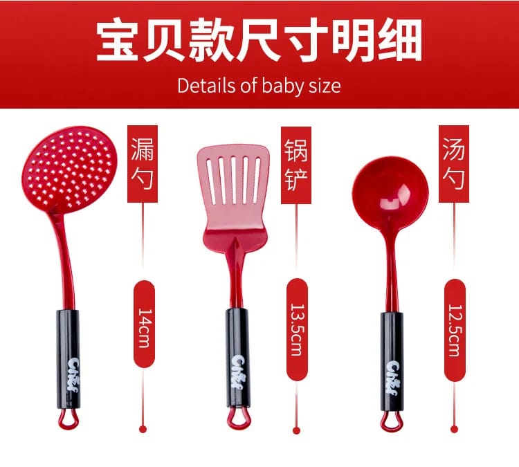 61pcs kids kitchen cookware playset toy set for cooking