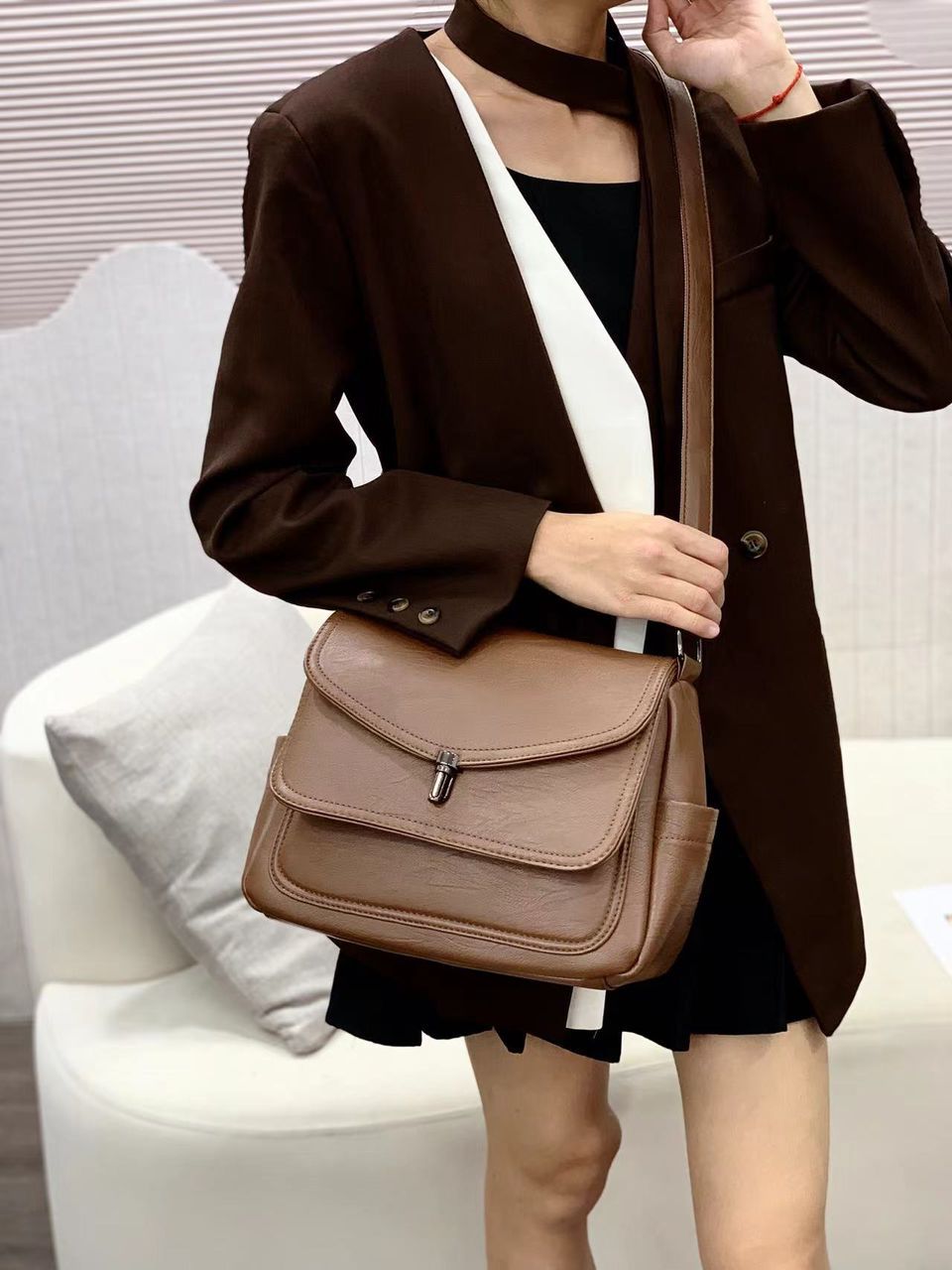 Quality Leather Sling Bag