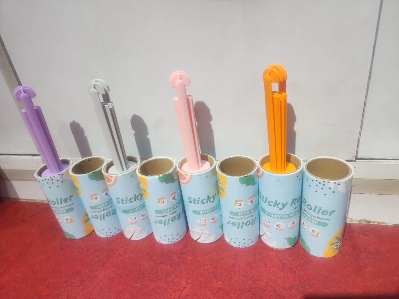 2pcs sticky disposable lint / remover