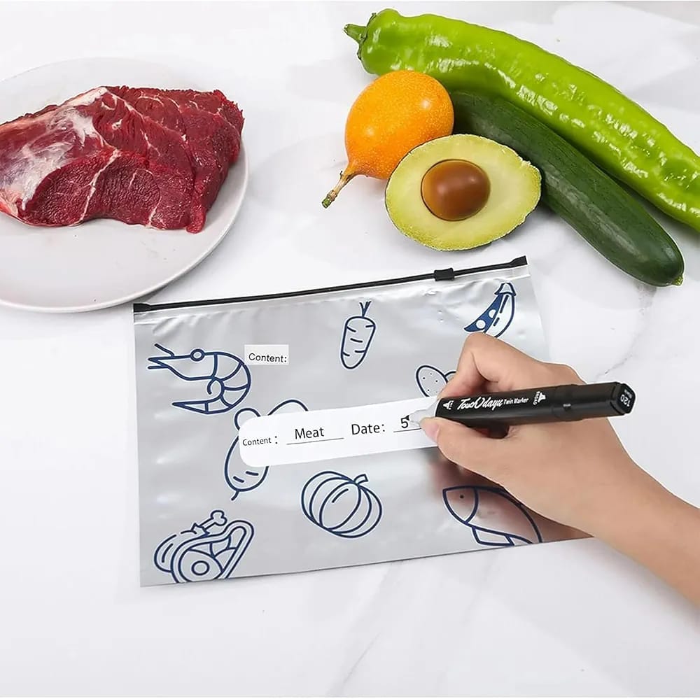Foil fridge bags