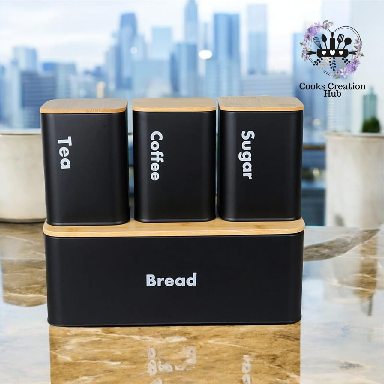 Bread bin set