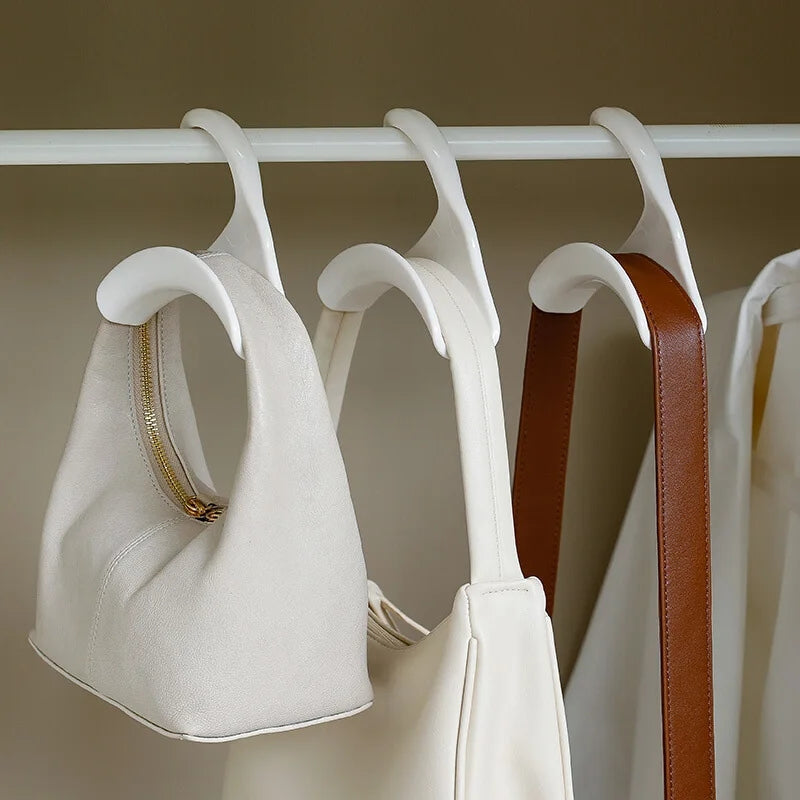 Multifunction arch hanger cabinet handbag hanger