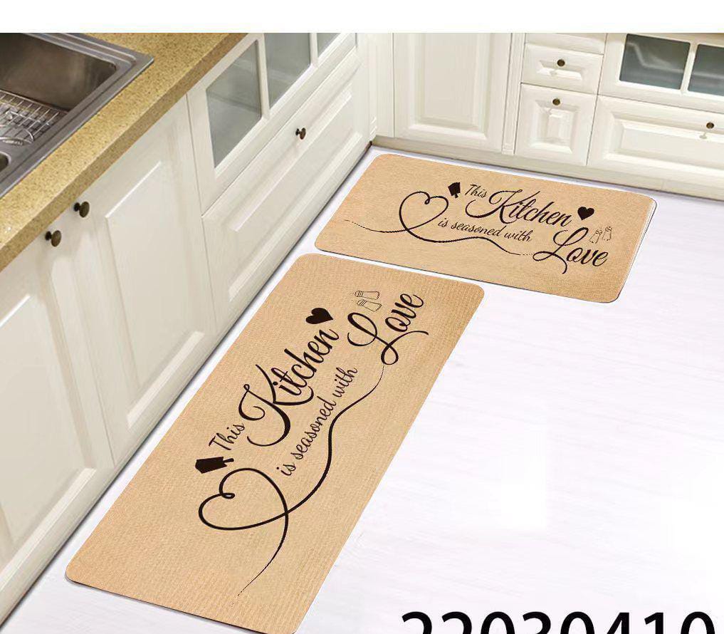 2 pcs Kitchen rubber Mats