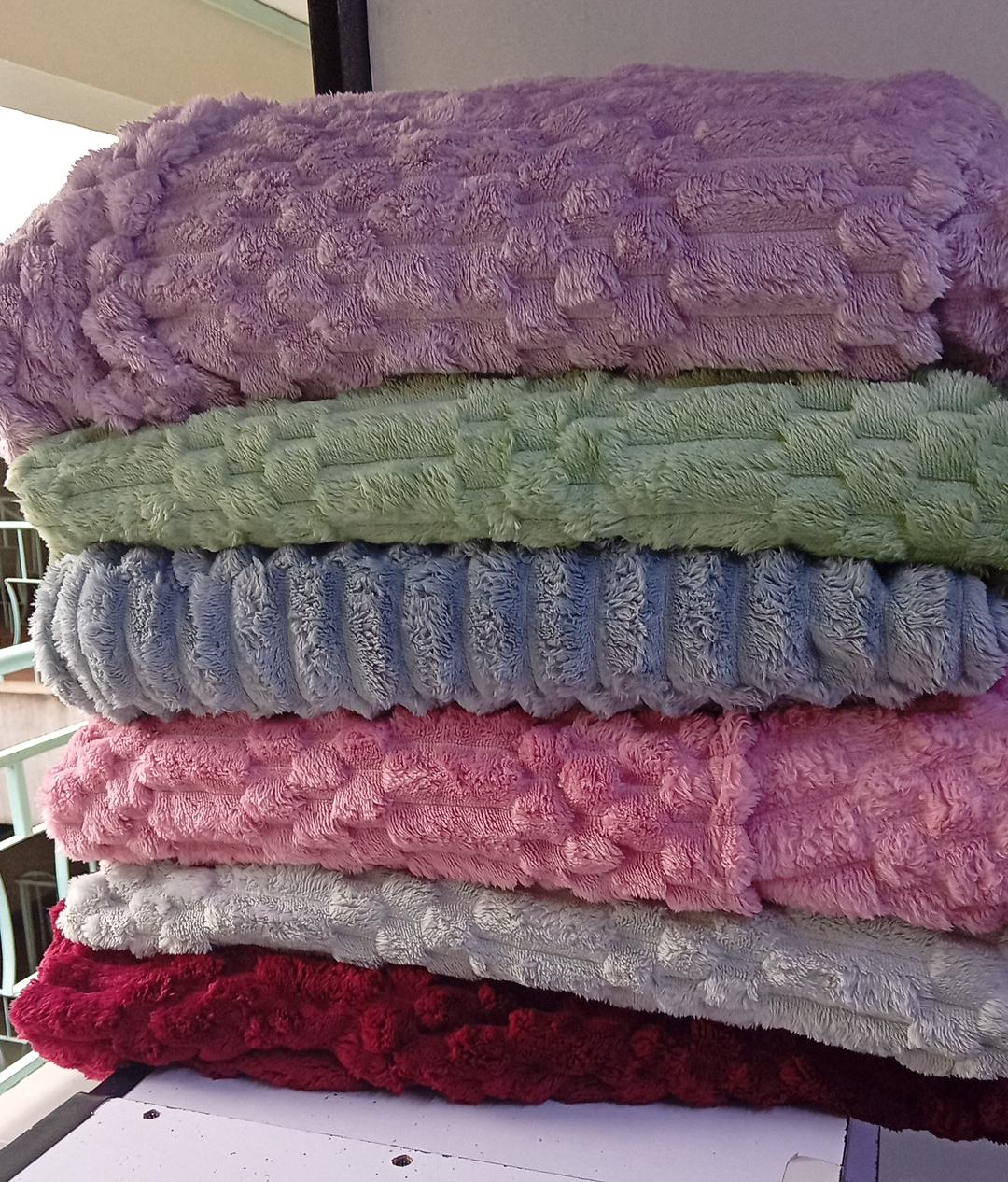 Flannel coral fleece blanket