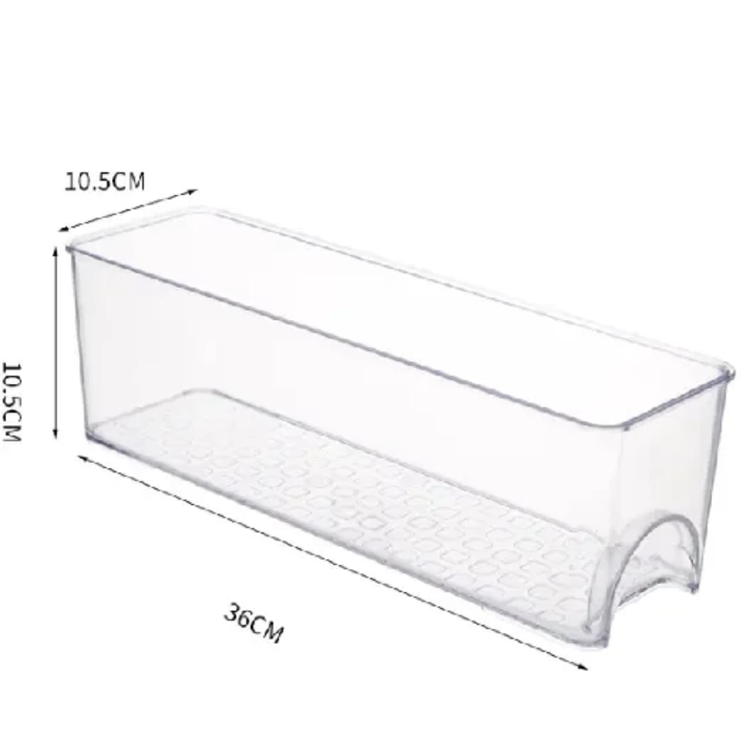 Transparent design fridge container