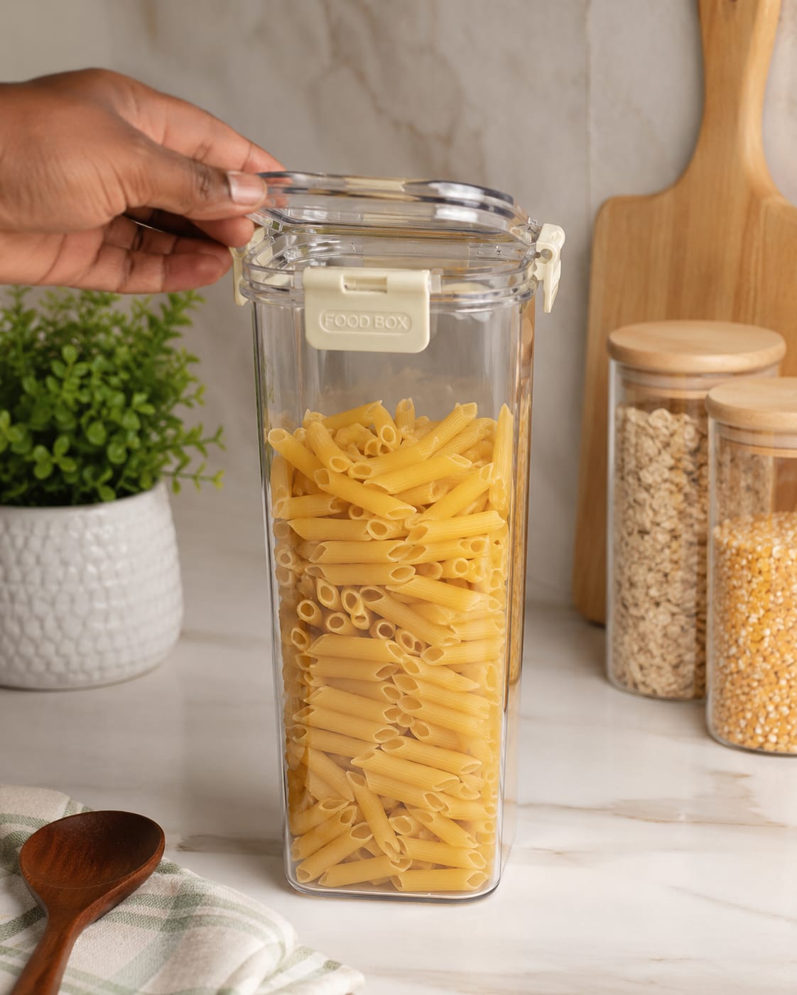 Airtight Food Storage Container/spaghetti jar