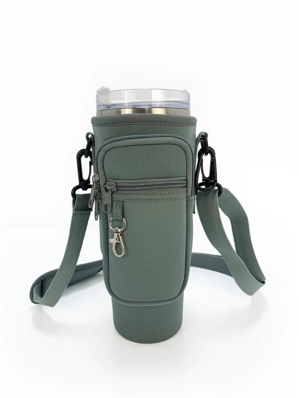 Stanley Cup Bag With Water Bottle Carrier Bag For Stanley Cup 40/30 Oz Tumbler With Handle, Water Bottle Holder Pouch With Adjustable Shoulder Strap 2 Stanley