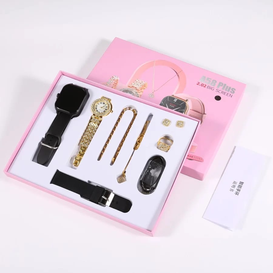 7 IN 1 Smart Watch A58 Plus - Big screen