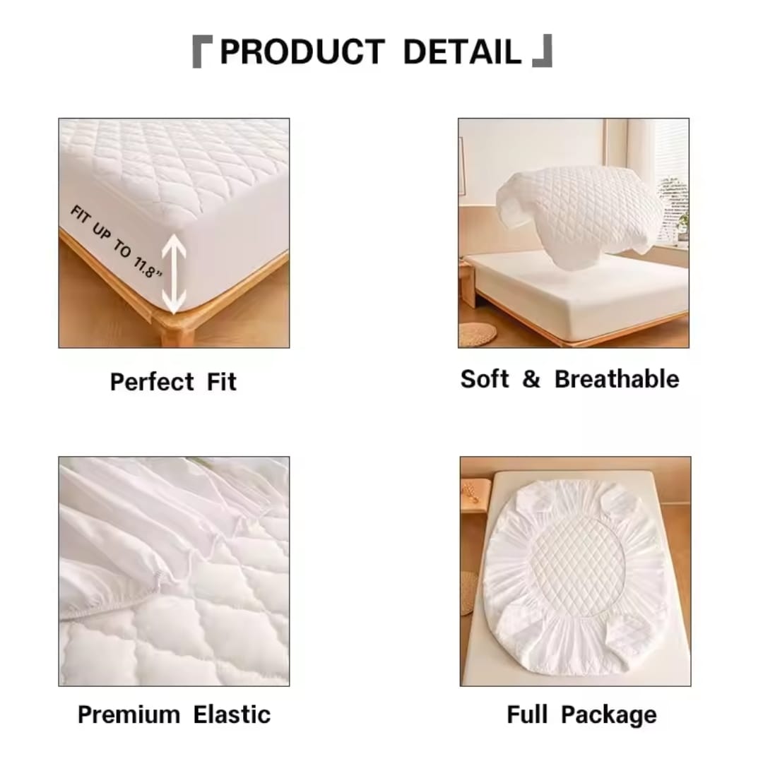 Premium Quality Waterproof Mattress Protector / Cover