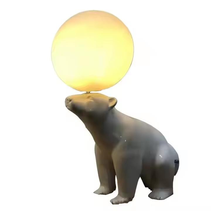 Designer Bear Lamp for Children's Room