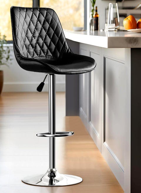 Leather Bar Stool