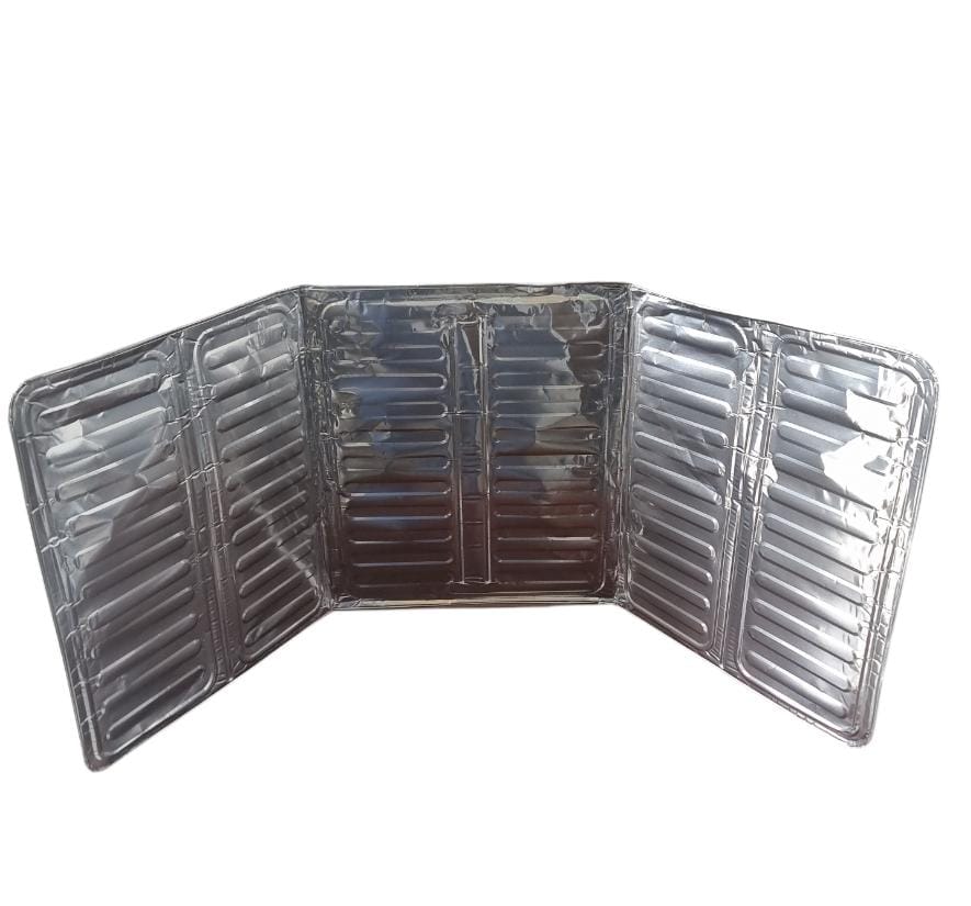 Foldable Anti splash splatter cooker aluminium shield plate
