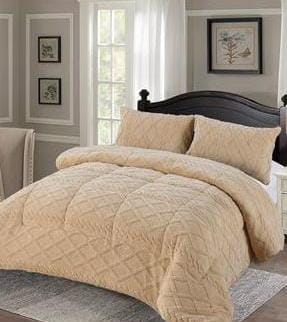 Heavy sherpa woolen duvet sets