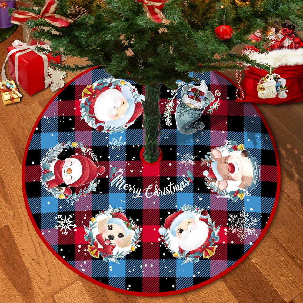 Flakes Christmas skirt 120cm