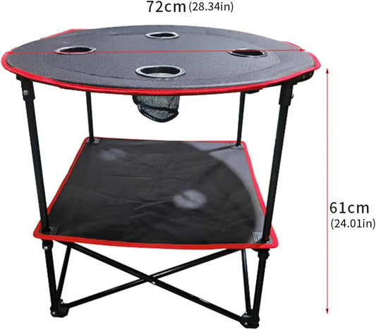 Portable camping table